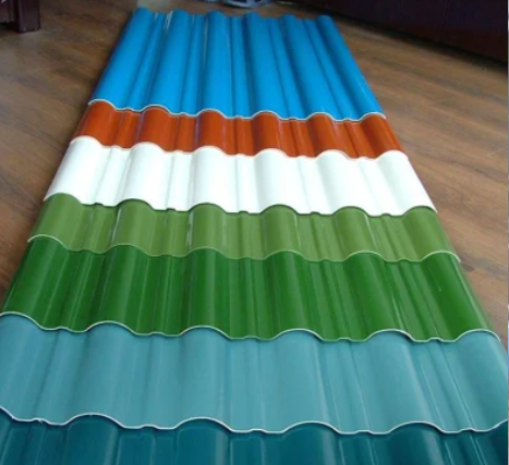 Prime Color coated galvanized sheet Q235 Q275 Q354 Color coated corrugated Roofing steel plate