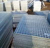 Hot Galvanized Heavy Duty Catwalk Steel Floor Webforge Serrated Grating Bar For Canal 1m Trench Canal Cover