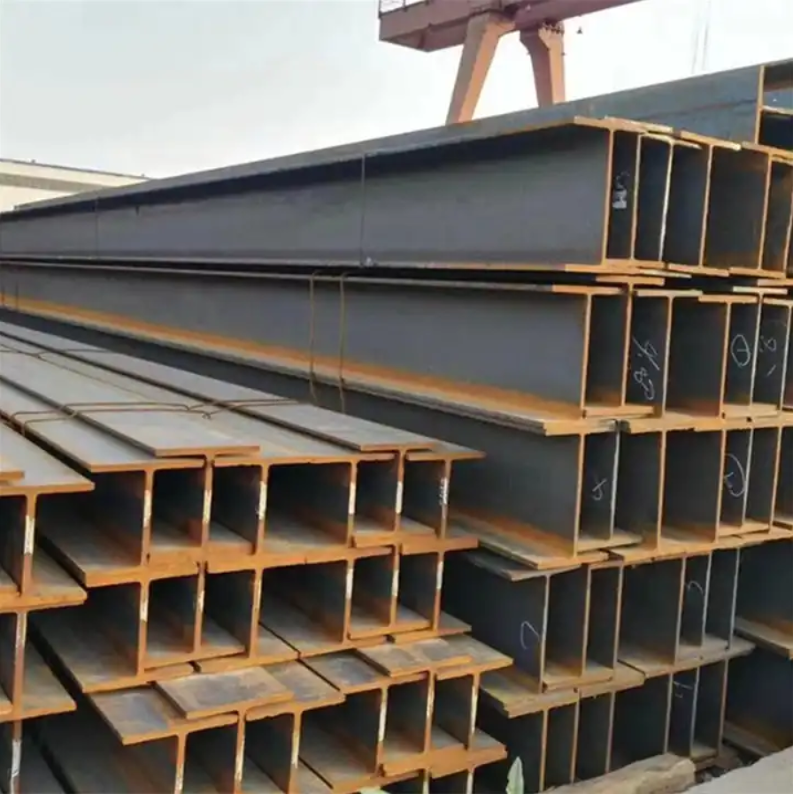 Hot Sell Q235B Building Structural Channel Materials A36 Black H-beams Steel Carbon Steel H / I Shape Iron Beam