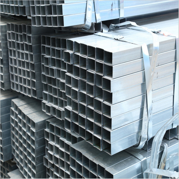 galvanized rectangular pipe cold rolled pre-galvanized welded square / rectangular steel pipe/tube/hollow section