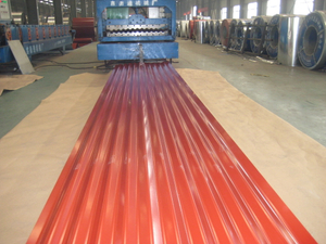 3mm Thick Prepainted GI / PPGI / PPGL Color Coated Corrugated Roofing Steel Sheet