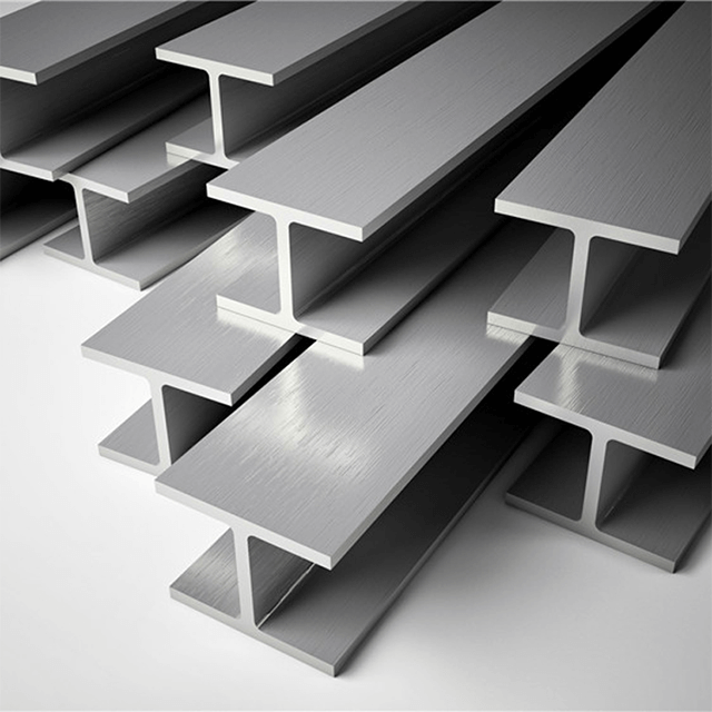 Galvanized 100x100mm Q235 Q355 Price H Beam Steel for Concrete Sleeper Retaining Wall Post 